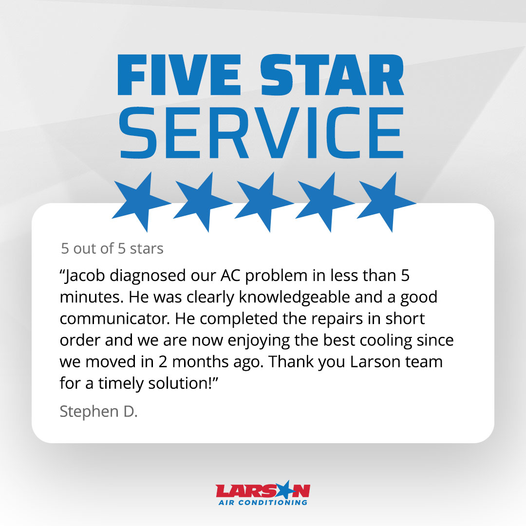 larsonairaz's tweet photo. Check out what our customers are saying! 💬 Another amazing review from a satisfied Larson customer. #TestimonialTuesday

https://t.co/2ducrZAAds https://t.co/XqJgmeRBYN