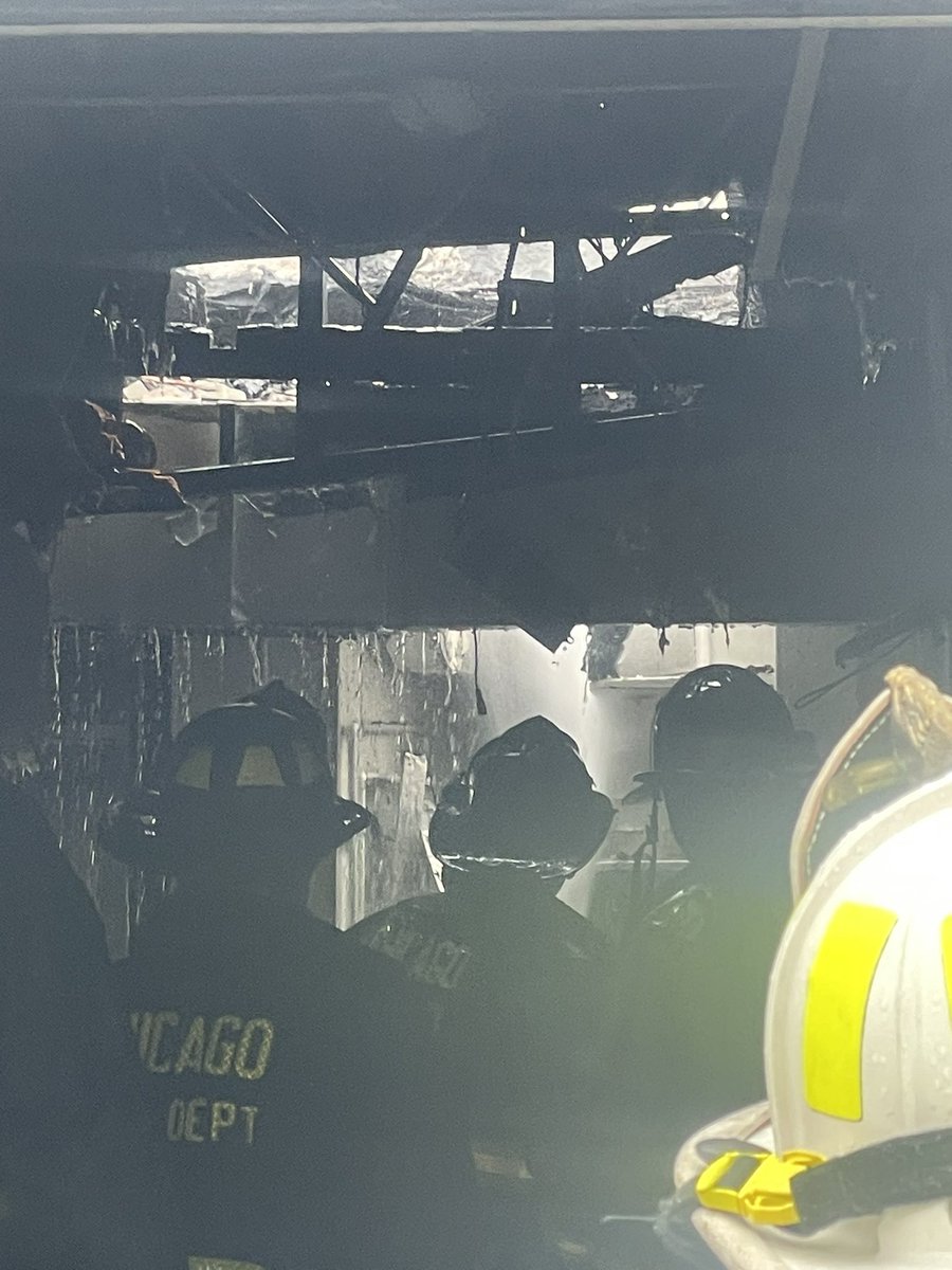 CFDMedia's tweet photo. Damage to Calumet fishery is extensive. Fire was in large void in upper area now out with no injury to members.   Business had been subject of earlier closure by City https://t.co/6Fnzx02L6R