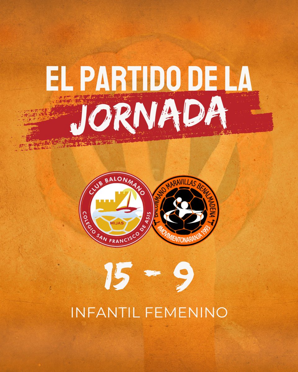🔝 El partido de la jornada 🔝 

Importante victoria del infantil femenino. El encuentro se definió gracias a la gran defensa de las nuestras, que lograron dejar al rival en tan solo 9 tantos y sumar así dos puntos que las mantienen invictas y colíderes de su grupo
