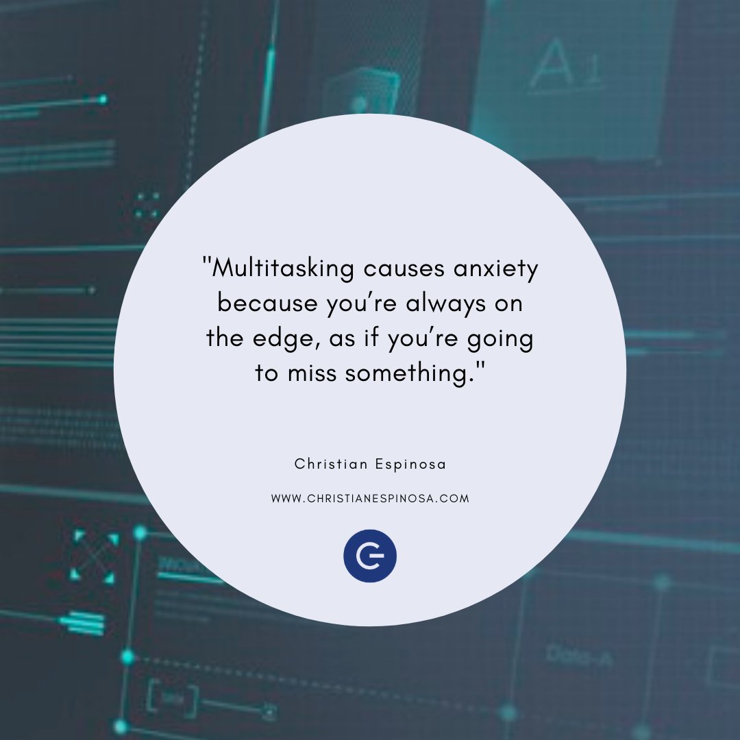 Ironracer's tweet photo. Boost your productivity with a deeper understanding of monotasking and multitasking! Explore the benefits of monotasking for improved focus and enhanced communication skills, while learning about the downsides of multitasking. #Monotasking #Multitasking
https://t.co/sDvvSd4GEK https://t.co/1geiohGp8j