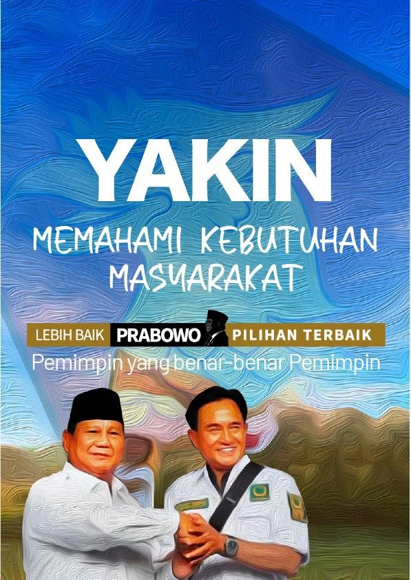BudinJajanan's tweet photo. @masivinfo @MediaPrabowo @BentengPrabowo @BentengPrabowo_ @gibran_tweet @prabowo Top, tokoh berpengalaman bisa memastikan nyaman, jadi JelasPasti AyahBowoGibran akan membuat pembaharuan yg diinginkan.
#AkuRelawanPrabowoGibran
#PilpresGembiraProGibs
Fitnah DijogetinGemoy Aja

@prabowo @gerindra https://t.co/lxlQLMkRzw