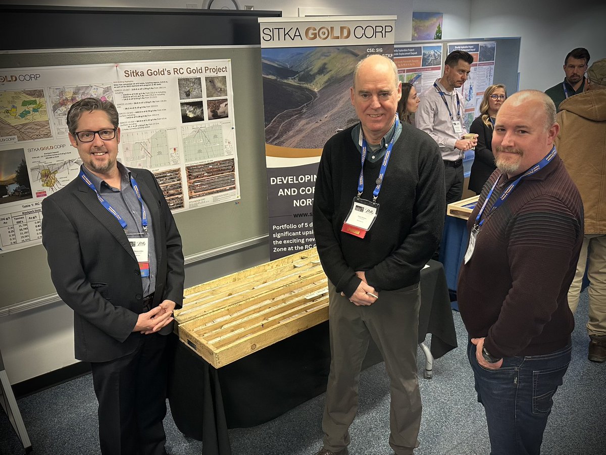 SitkaGoldCorp's tweet photo. @SitkaGoldCorp is show casing some of its finest core today and tomorrow (Nov. 21/22) at the Yukon Geoscience Core Shack in Classroom A. Hope to see you there!
$SIG
$SITKF
#yukongold
#coreshack
#yukongeoscience
#investyukon
#mining
#geology https://t.co/PRkDCaHDRy
