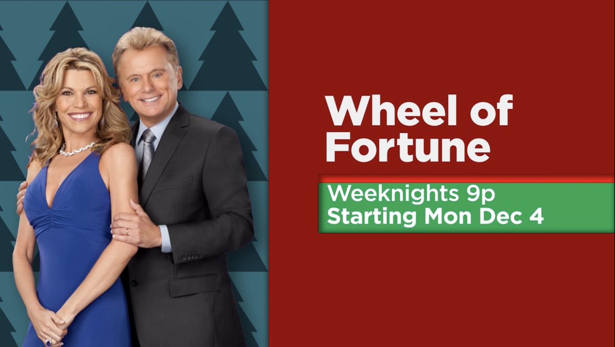 GSN picking up Wheel of Fortune for Christmas was not a move I was expecting. They’ve got more unique shows than Buzzr at this point.