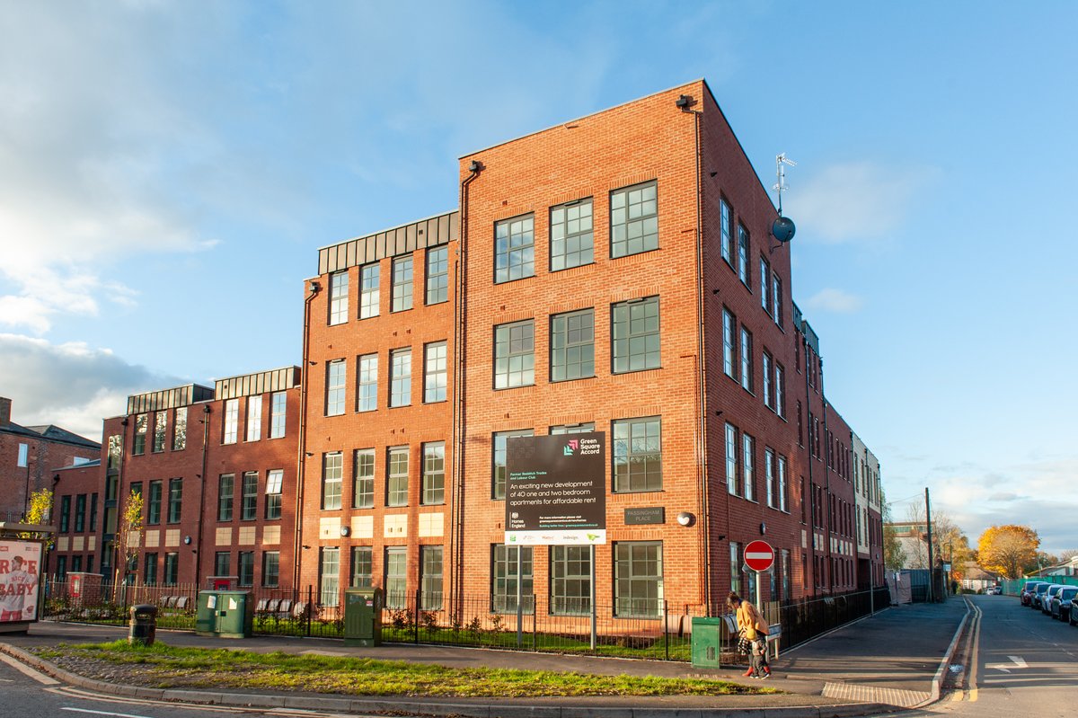 In partnership with @GreenSqAccord, we have transformed the former site of the Redditch Trades and Labour Club, into 40 new low carbon, high-quality apartments all available for a social rent.

Read more: bit.ly/3R8JZIV