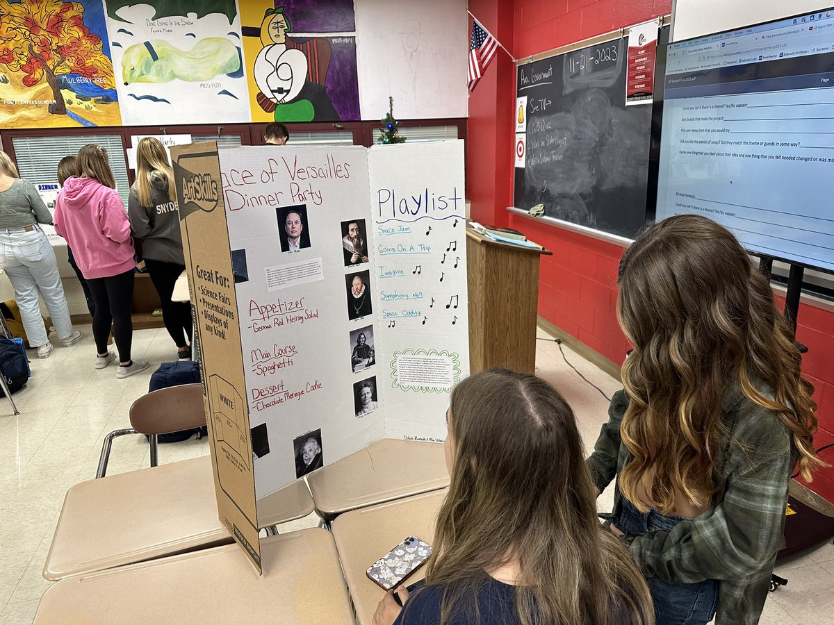 MrGerba's tweet photo. 5th period Awkward Dinner party Gallery Walk review…#APEuro

@EFWarriors @EFEAteaches @EFHSMediaCenter https://t.co/w5amipyAE4