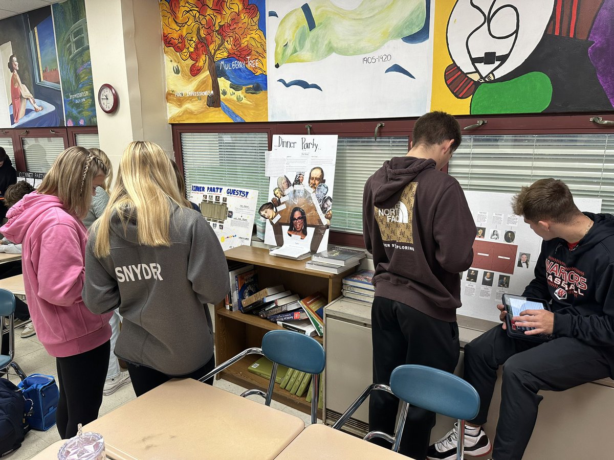 5th period Awkward Dinner party Gallery Walk review…#APEuro

<a href="/EFWarriors/">Elizabeth Forward HS</a> <a href="/EFEAteaches/">EFEA</a> <a href="/EFHSMediaCenter/">EFHSMediaCenter</a>