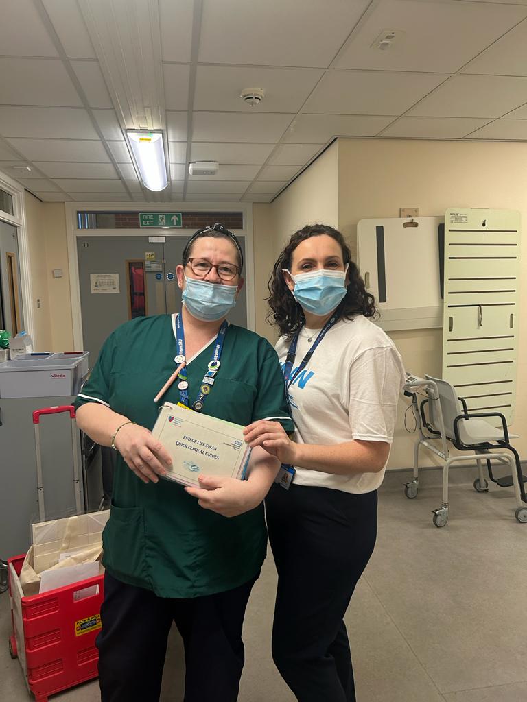 A great chat with Lisa on SRU! Our Quick Clinical Guides are proving very popular! #SWANrelaunch