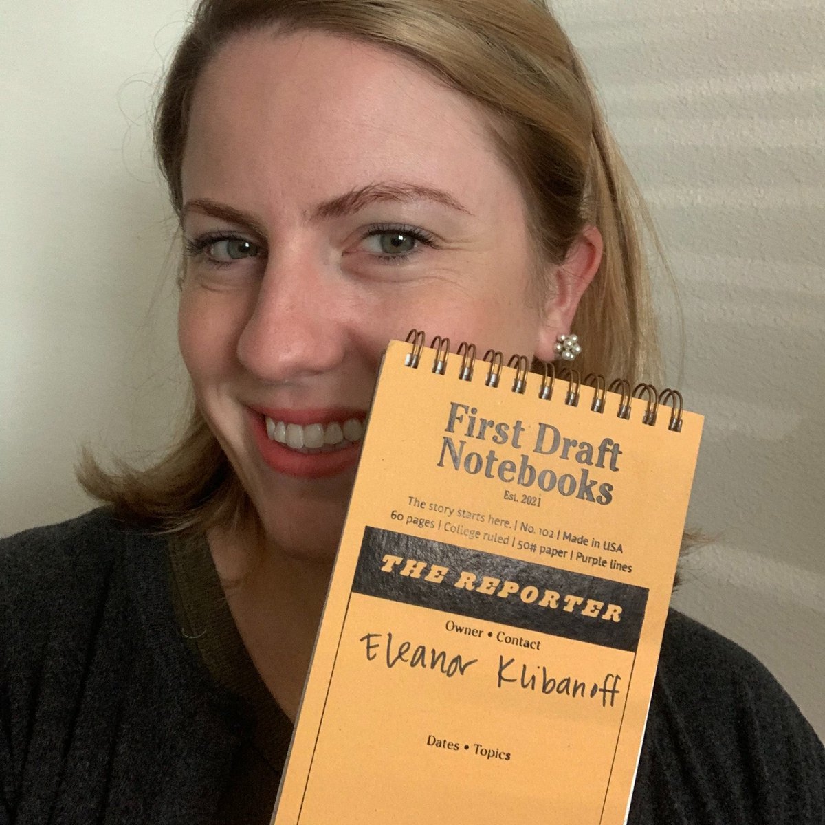 Ready for an early Thanksgiving Day treat? In our latest edition of 'What's in your notebook?' @eklib, a @TexasTribune reporter, shares how she uses her First Draft notebook to report and write heart-wrenching narratives about women's health in Texas. firstdraftnotebooks.com/blogs/reporter…