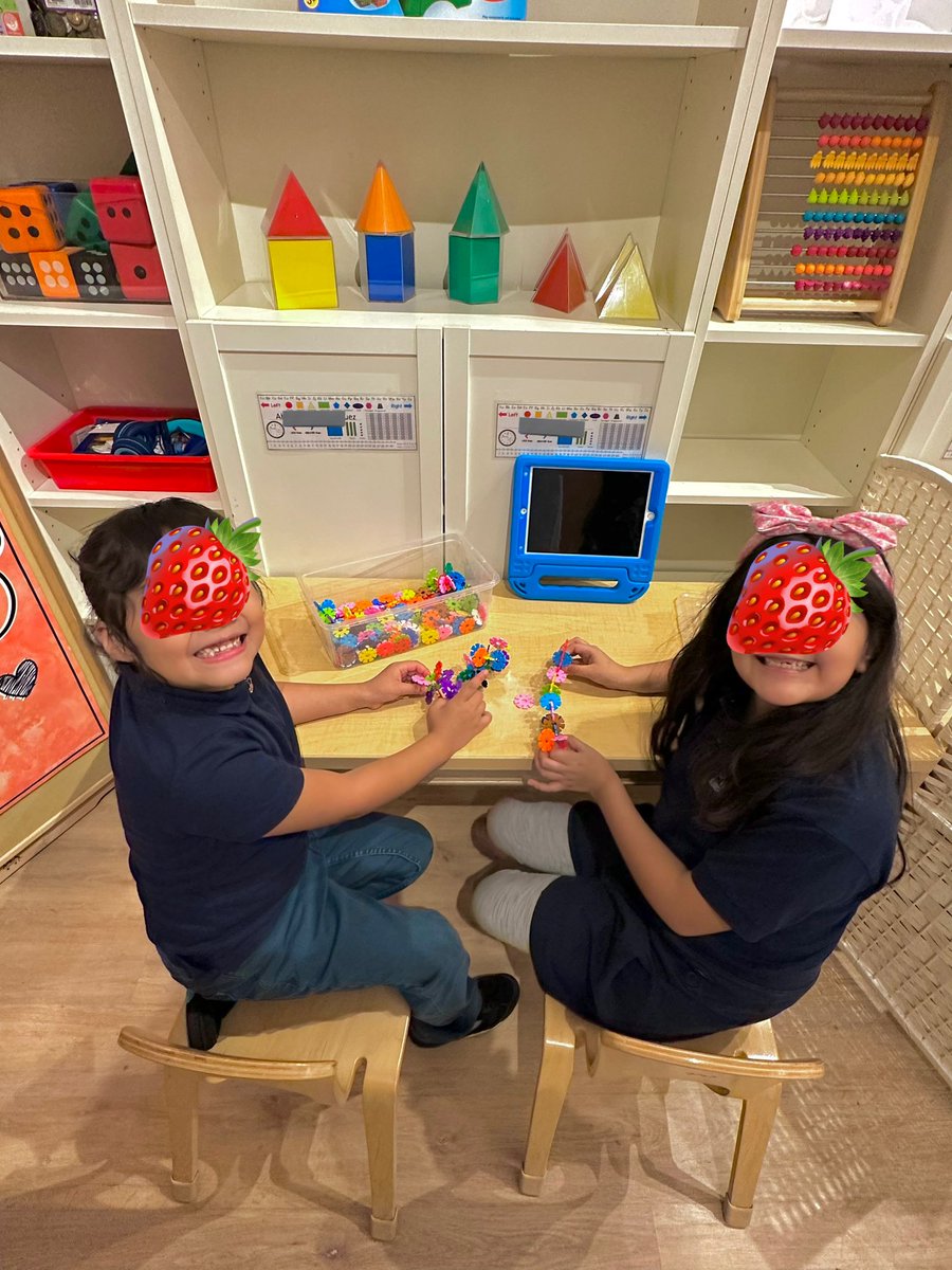 msmenabeana's tweet photo. Missing my class these week but grateful for the rest. Here’s a peek into what we’ve been up to this year! Lots of reading and time with our donated STEM bin manipulatives. https://t.co/Rcsyi4ijJo