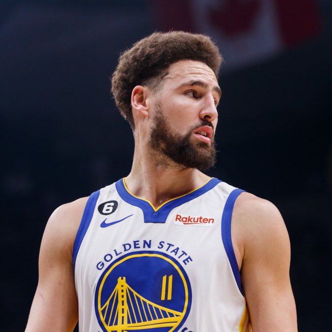 LegionHoops's tweet photo. Klay Thompson on scoring his first 20 point game this season:

“I’ve scored more in a quarter than I did tonight.”

(via @anthonyVslater) https://t.co/Mtva1CF2dA