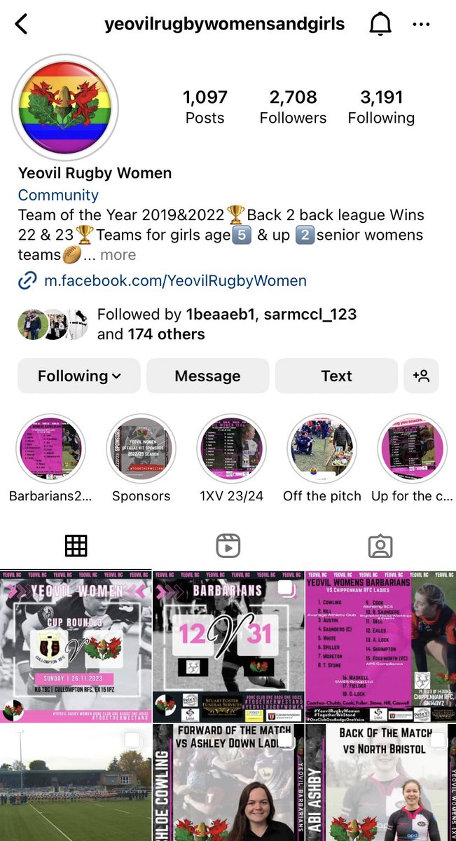 Yeovil Rugby Women & Girls tweet media