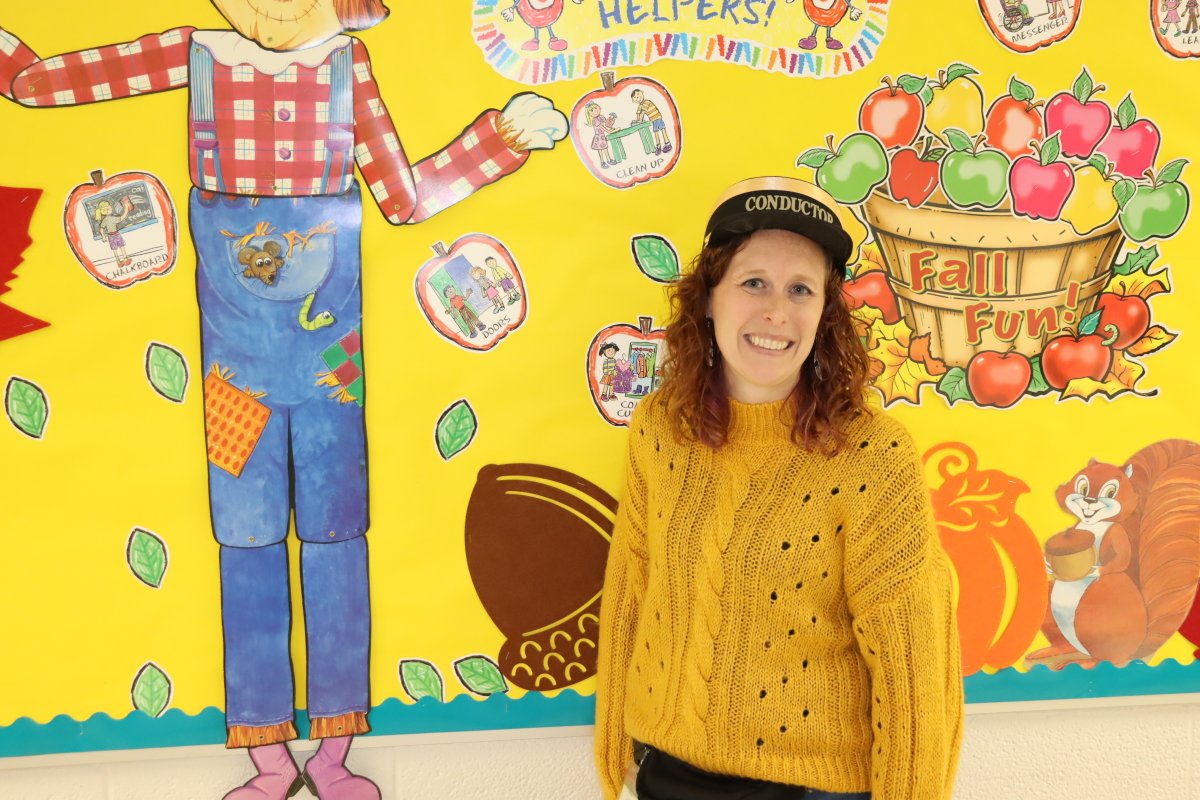 Bluford_STEM's tweet photo. A huge shoutout to Mrs. Galvin! She has been named Conductor of the Month for November. Way to go, Mrs. Galvin! Your dedication and hard work truly shine through! @JohnitaReadus @Kenya_Donaldson https://t.co/lI8gLsVrvI