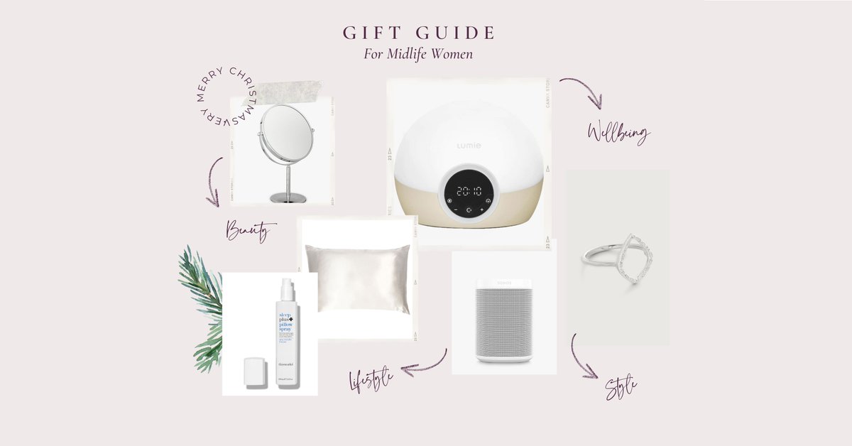 GIFT GUIDE FOR MIDLIFE WOMEN
Short of time and looking for present ideas either for friends, family or yourself (!), then check out my 2023 Gift Guide featuring many savings. > bit.ly/3GcjEn8