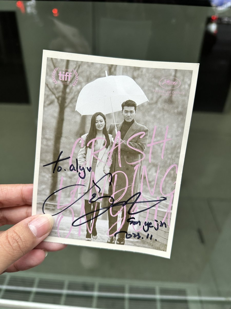 I SAW SON YEJIN 😭