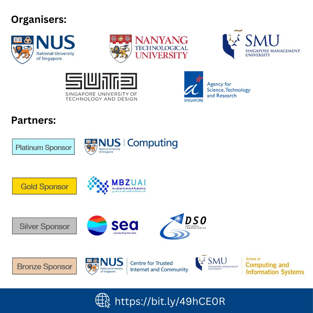 feedkoko's tweet photo. What do you do when your friends are in town? 
You throw a big party :)

Are you @ #EMNLP2023 on Dec 4? Don't miss the SG Symposium of #NLProc at @NUSingapore with @preslav_nakov @Diyi_Yang @JoaoSedoc @HudaKhay @tanyaagoyal &amp; other legends. Register now! 

https://t.co/JgHoaGXuzk https://t.co/IbobVhH68l