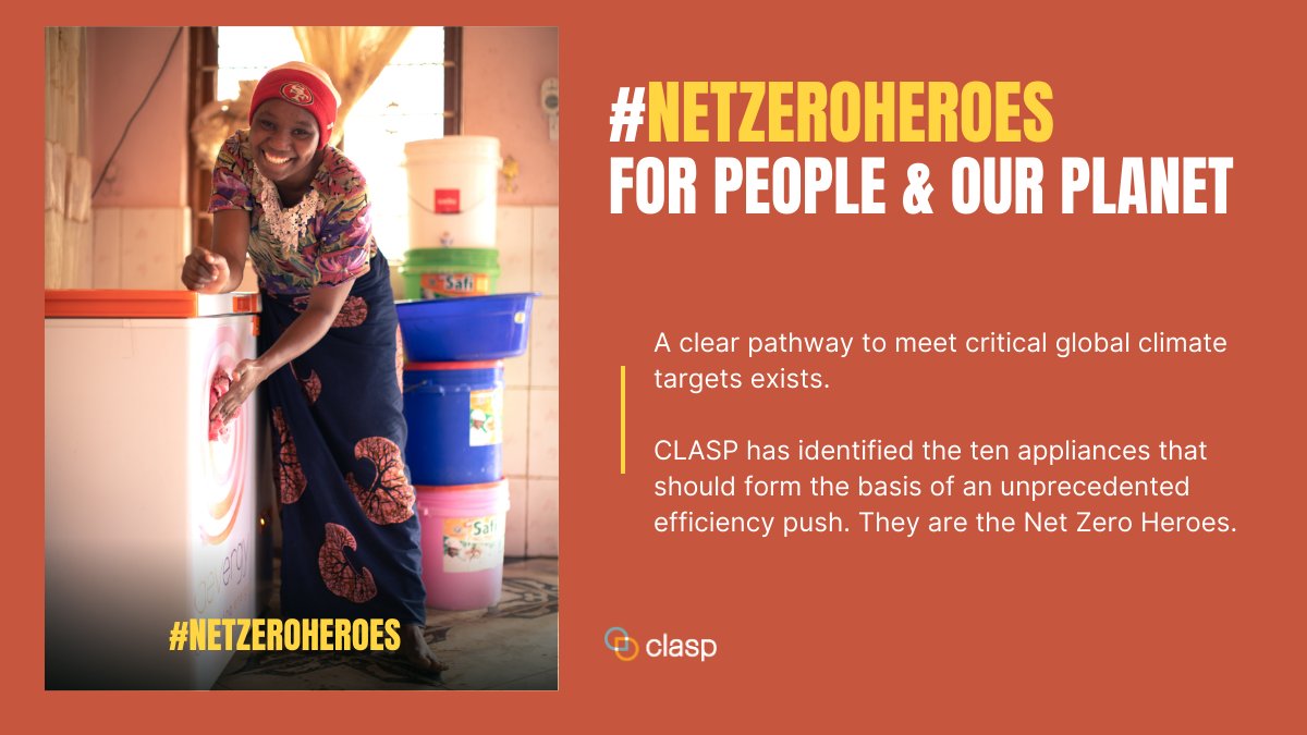 ceganCLASP1's tweet photo. Just days away from COP28, I urge you to add this report to your reading list.  
https://t.co/Tu82fzUJAX

Meet the #NetZeroHeroes #ForPeopleForPlanet https://t.co/WbAvhQZttu