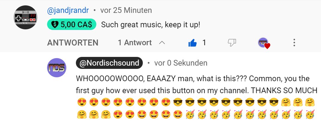 Nordischsound's tweet photo. This guy made my day, he listend to my Epic Chiptune Videogame Cover Mix 👉https://t.co/UpW2zoEEja and even decide to honorate all the time and work, I put into creating this retro music oasis.
#Chiptune #8bit #C64 #Commdore64 #SIDmusic #retrowave #vgm https://t.co/Wr3qUO4DmI