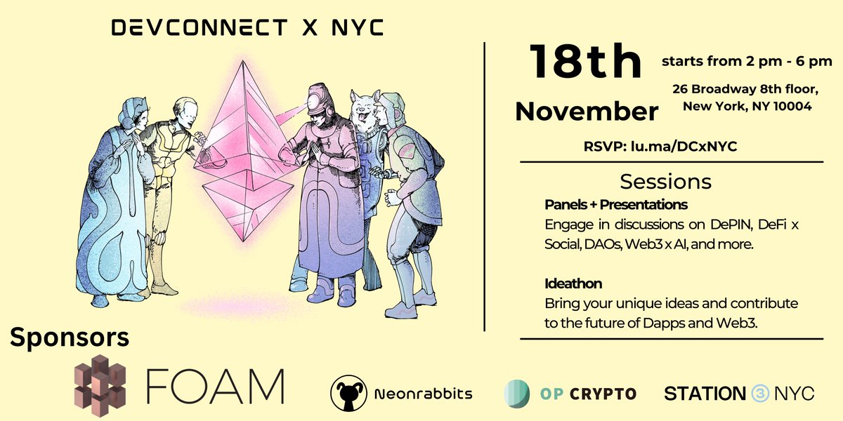 Thanks everyone for joining my panel at <a href="/Station3NYC/">Station3 - Crypto Hub NYC</a>  #DevconnectIST x NYC satellite event