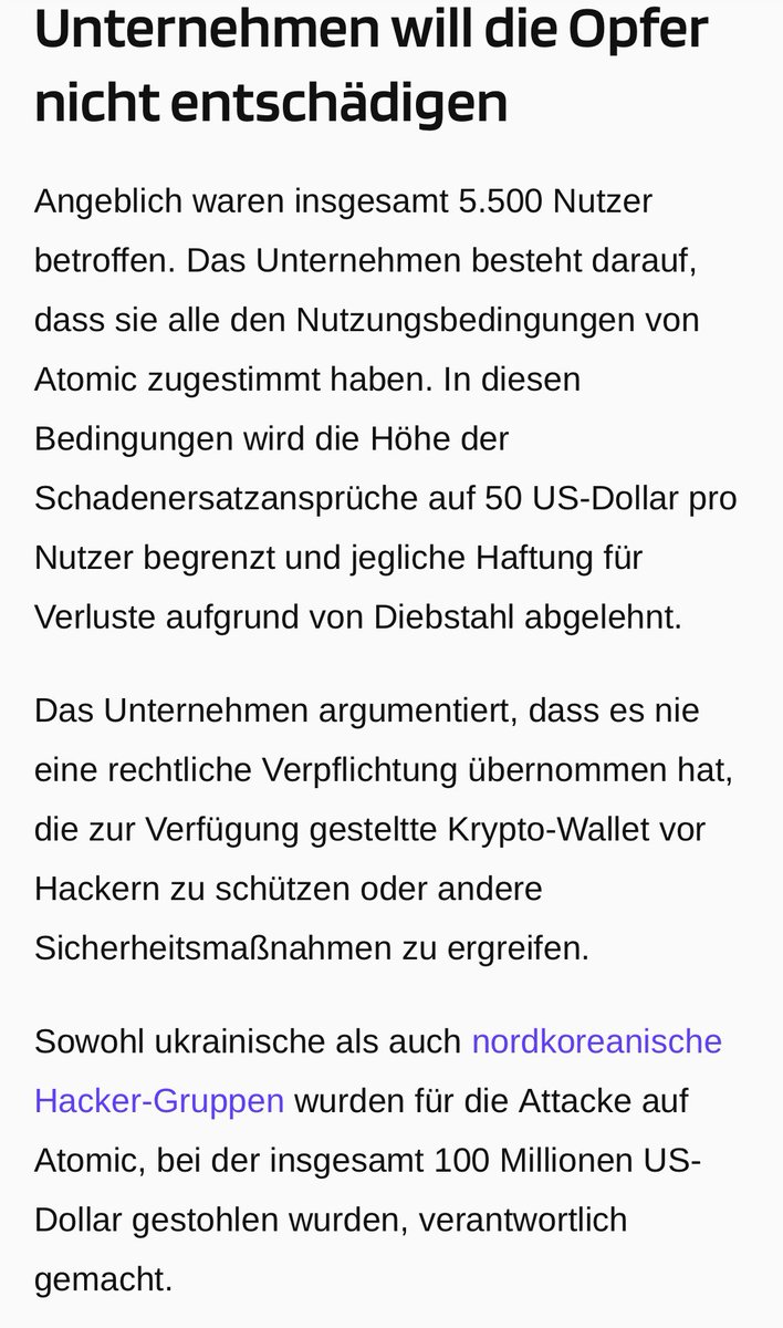 Ihr seit so ein Dreckshaufen, schmort in der Hölle !!!!
#atomicwallet