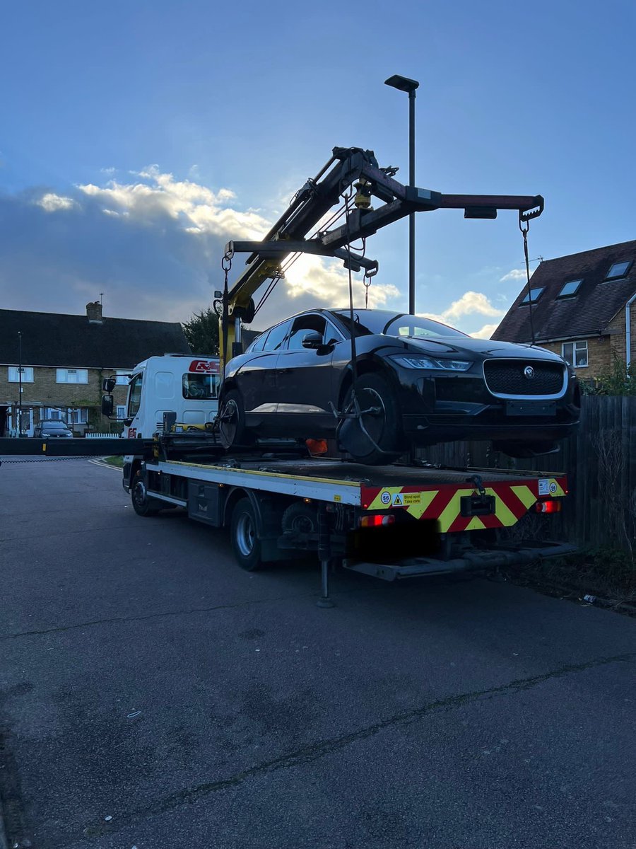 NA STT have recovered another high value stolen vehicle being a Jaguar today on Operation Poethlyn. Vehicle worth over £50k found, seized and recovered! #OpPoethlyn @MPSEnfield