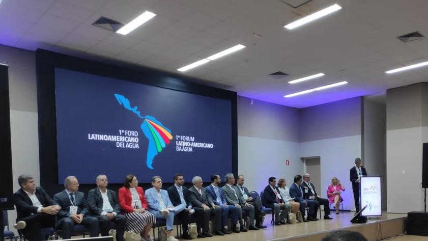 Dr. Eric Tardieu, Secretary General of @INBO_RIOB, spoke at the official opening of the 1st Latin American Water Forum. This event is taking place from 21 to 22 November 2023 in Aracajú, Brazil ➡️ forolatinoamericanodelagua.org