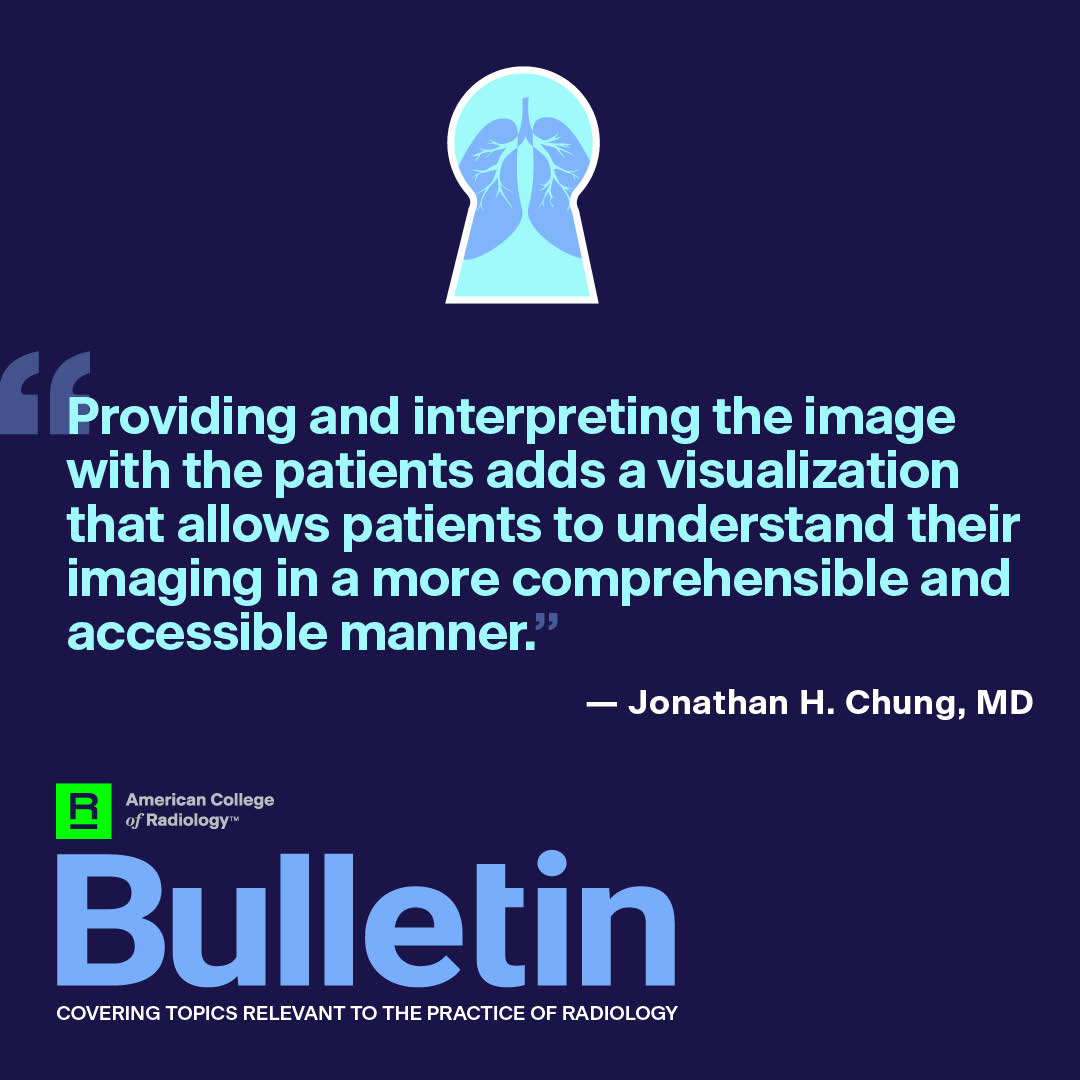 American College of Radiology (@radiologyacr) on Twitter photo Radiologists at <a href="/UChicago/">The University of Chicago</a> create a screening consultation pilot program with the aim of not only helping patients with smoking cessation but also showcasing their expertise as part of a healthcare team➡️ bit.ly/3tUSMoP <a href="/jonherochung/">Jonathan Chung, MD</a> #ACRBulletin Radiologists at <a href="/UChicago/">The University of Chicago</a> create a screening consultation pilot program with the aim of not only helping patients with smoking cessation but also showcasing their expertise as part of a healthcare team➡️ bit.ly/3tUSMoP <a href="/jonherochung/">Jonathan Chung, MD</a> #ACRBulletin