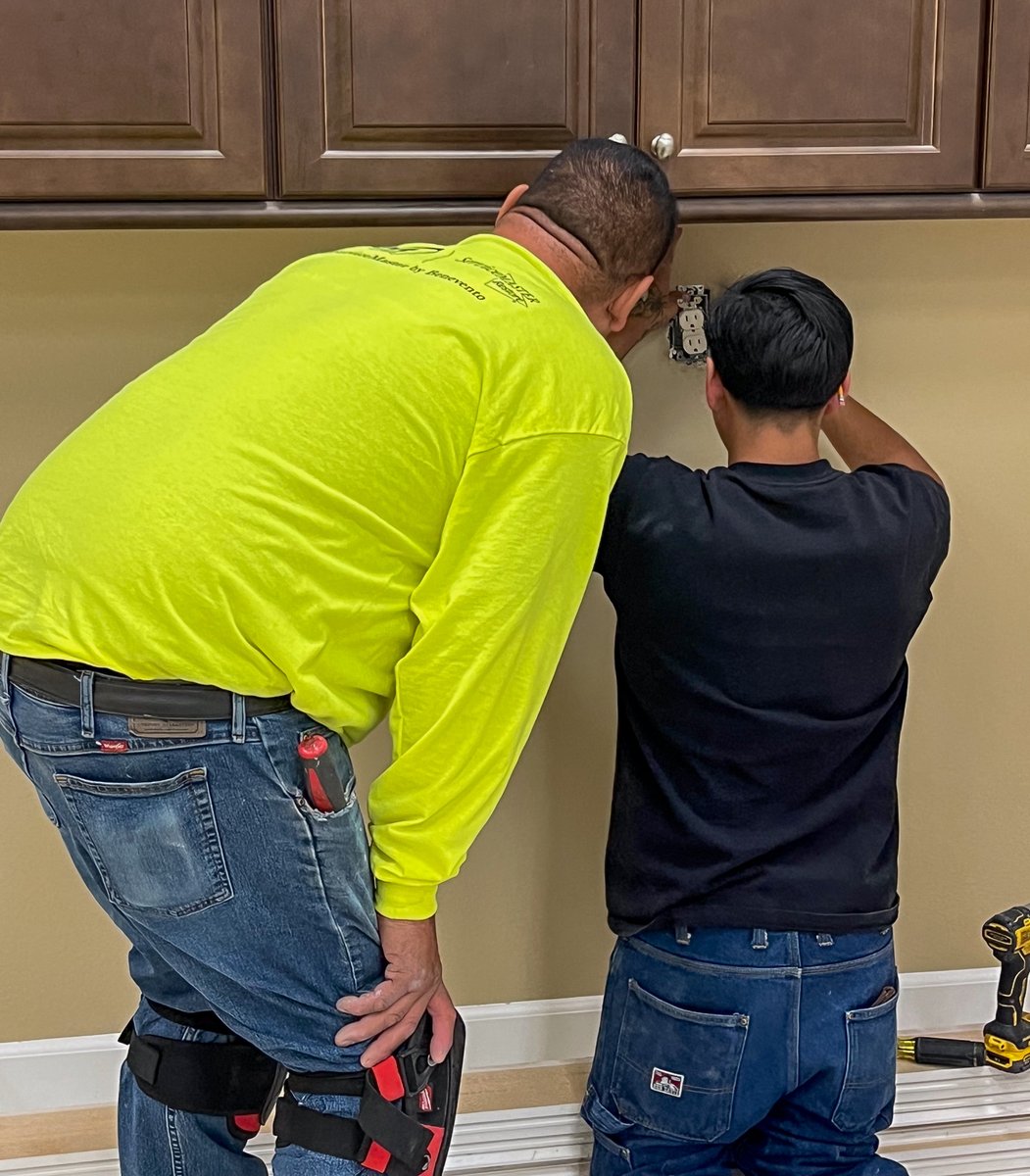 Training day for our newest Construction Project Manager, Richard Rodriguez!