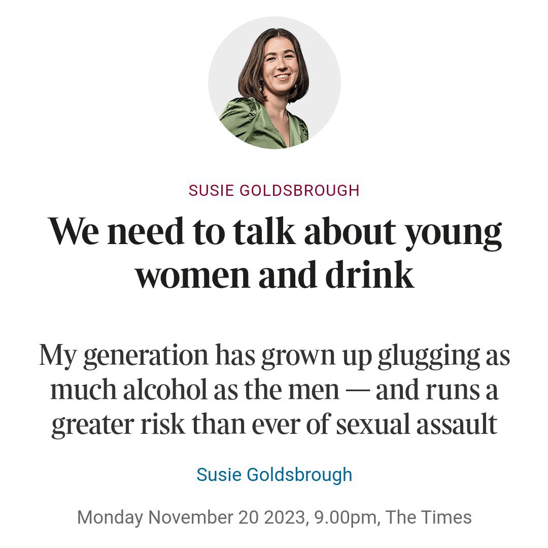 Sexual assault of women and girls is so common that it will correlate with anything though. Drinking alcohol. Having blonde hair. Eating chips. 

Maybe we need to talk about the fact that we’ve created a society that is pro-rape, and pro-VAWG, and instead of addressing it, we are