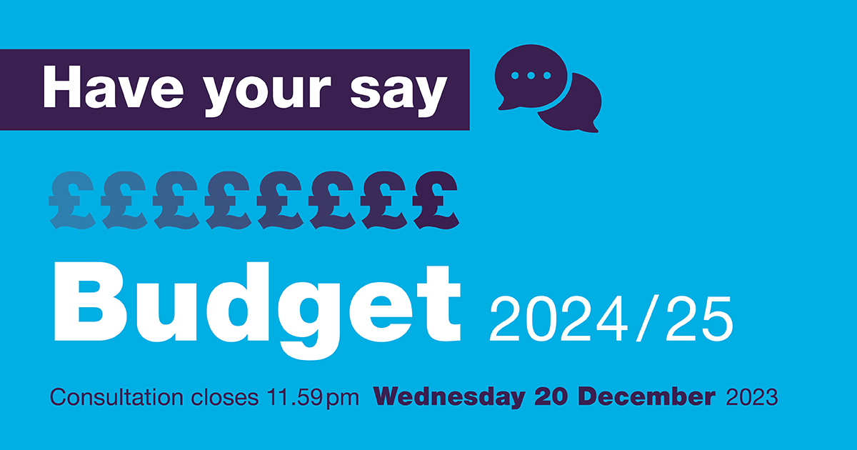 We are facing the same difficult financial pressures as all other local authorities.

We want to hear from you to ensure we understand the impacts of the difficult decisions we need to make about our budget.

📊💷🗣️ haveyoursay.bcpcouncil.gov.uk/budget
