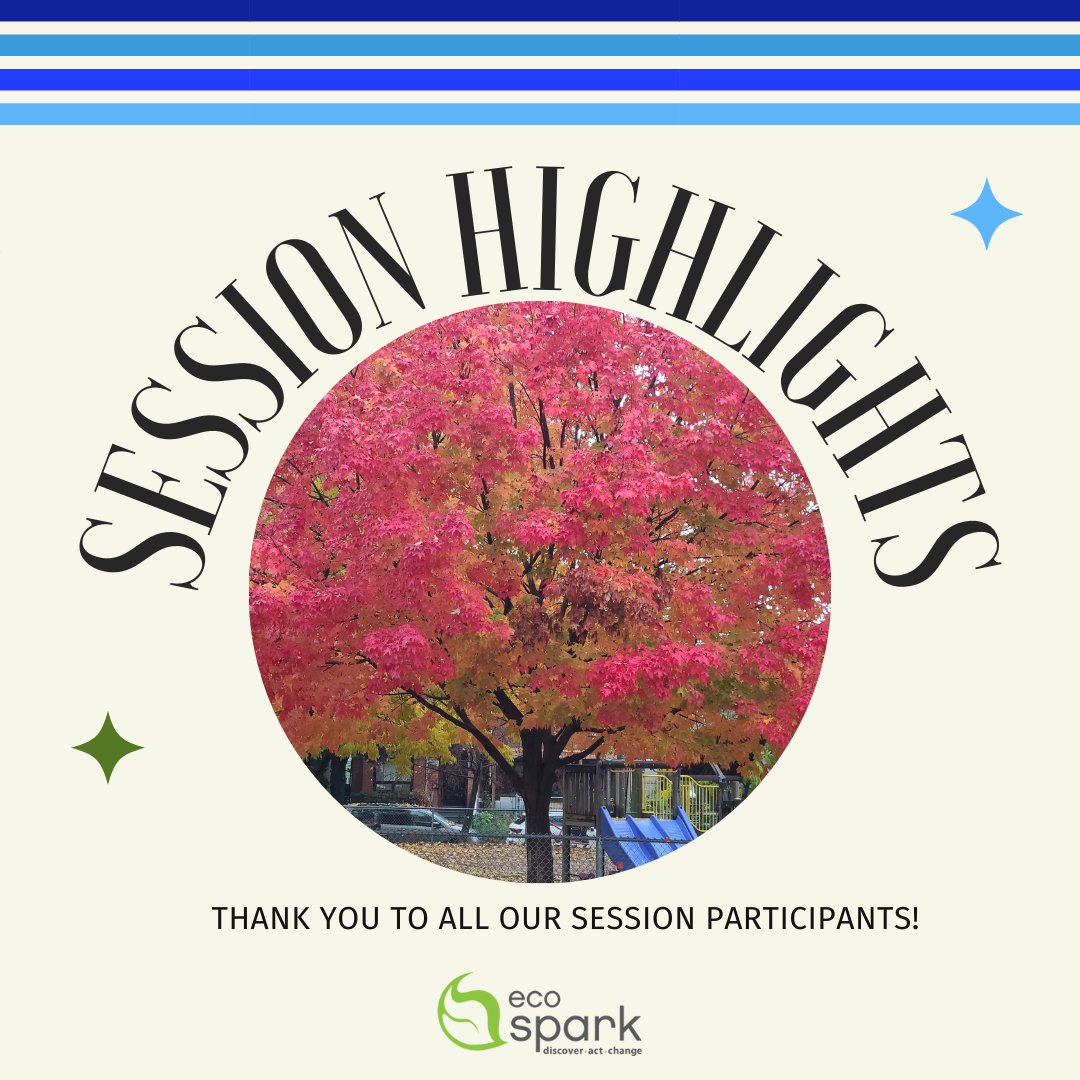 EcoSpark_Env's tweet photo. We had a fantastic time during our recent #SchoolWatch sessions. We observed local species, engaged in #CitizenScience, and learned more about #Nature! Thank you to our sponsors for making these programs possible. 
@ONTrillium @FriendlyFutureFoundation @TD_Canada https://t.co/4okikOpvsb