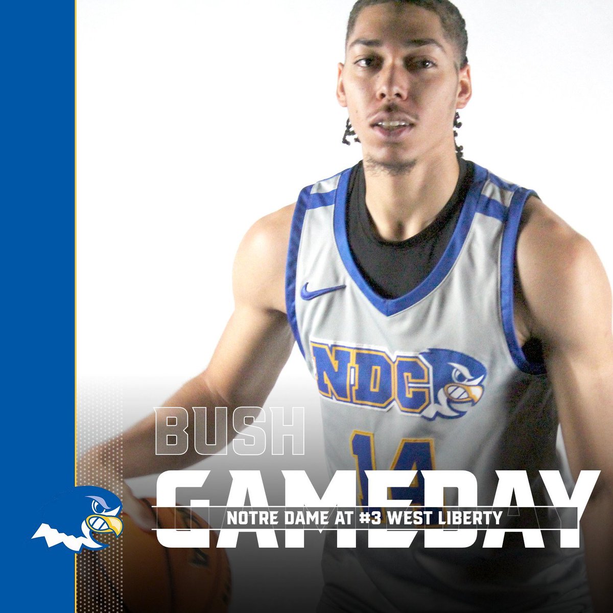 Men’s basketball will travel to West Liberty for a matchup against a top 5 ranked team! It all starts at 7:30! #FlyAbove