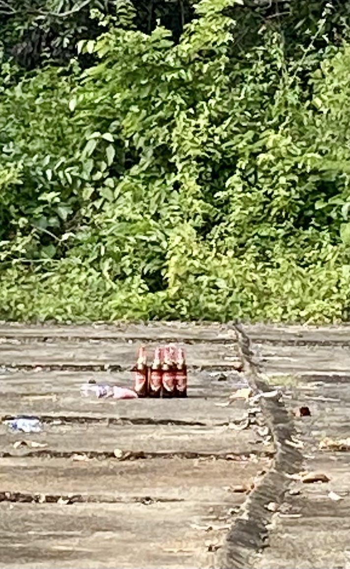 biswajitmohanty's tweet photo. First pic @ Keonjhar Dist. Second one @ Dhenkanal dist. IMFL is replacing #Mahuli #Haandia and #Taadi in rural Odisha now. Never saw such ubiquitous scenes earlier. Clear indication of rising rural income driving booze consumption. https://t.co/LuthR2iSIc