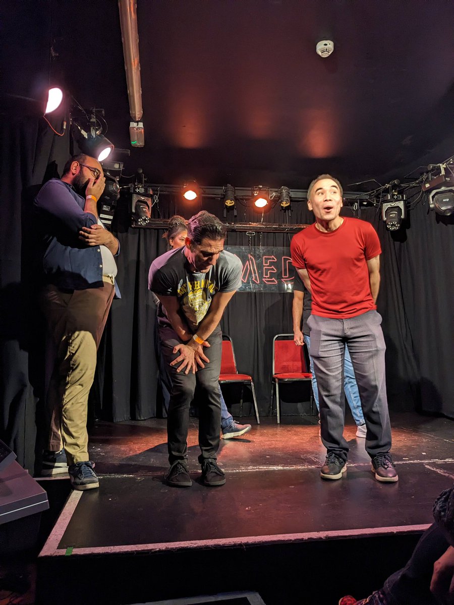 🤣We had a Brighton-o'-fun playing with <a href="/maydaysimprov/">The Maydays</a> earlier this month at <a href="/KomediaBrighton/">Komedia Brighton</a>!

🔥 London: we're back Fri 24th for Comediasians &amp; Friends with stand ups Kuan-Wen Huang &amp; Pravanya Pillay!

👉 Sat 25th we're at <a href="/hooplaimpro/">Hoopla Impro</a> with <a href="/therhexperience/">The RH Experience</a>! 

🎟️ Tickets in bio