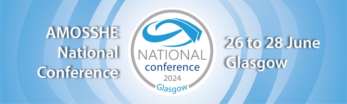 🌐 We're calling for session proposals for our 2024 National conference in Glasgow! 

Find out the what/how/why here: amosshe.org.uk/national-confe…