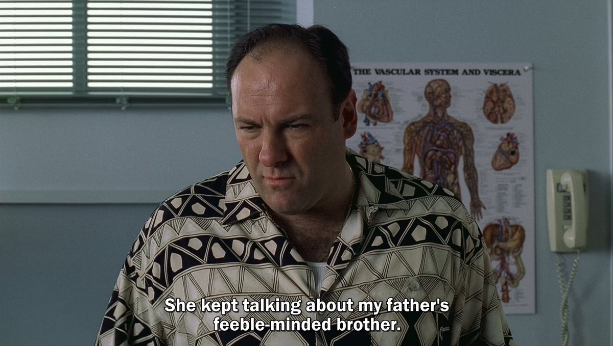 sopranosdly's tweet photo. https://t.co/BcvCDTQMtN