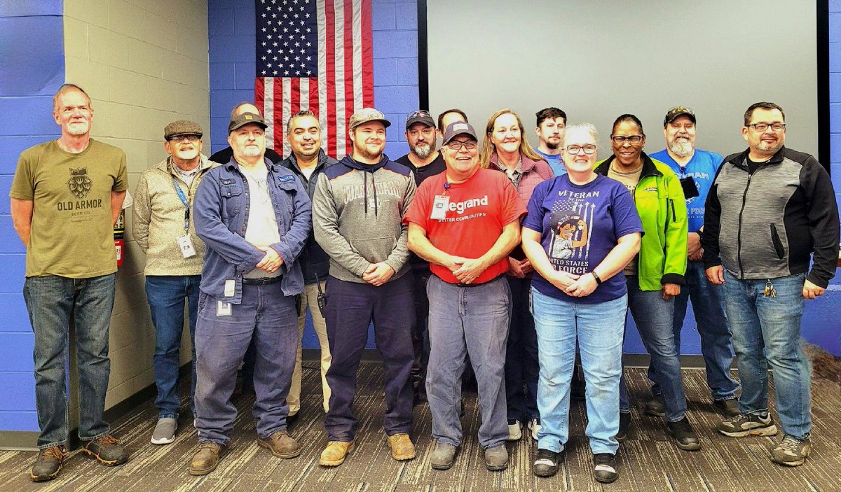 In this season of Thanksgiving, we recently honored our Da-Lite Veterans. We are deeply grateful for your service to our country and your unwavering dedication to protecting us all.