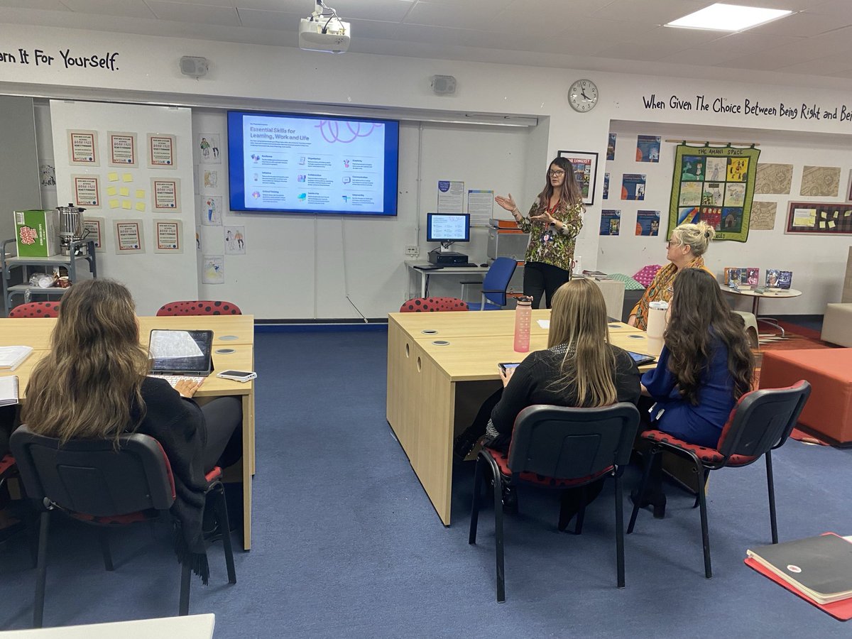 Tonight’s CPD session delivered in house on Gen+ , our skills development programme for S1/2. #skillsforlife