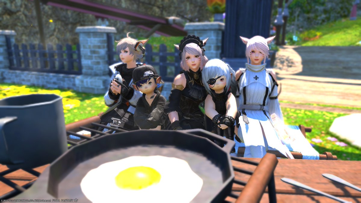 Yuuri__ff14's tweet photo. w/目玉焼き🍳 https://t.co/5pePRHCzVO