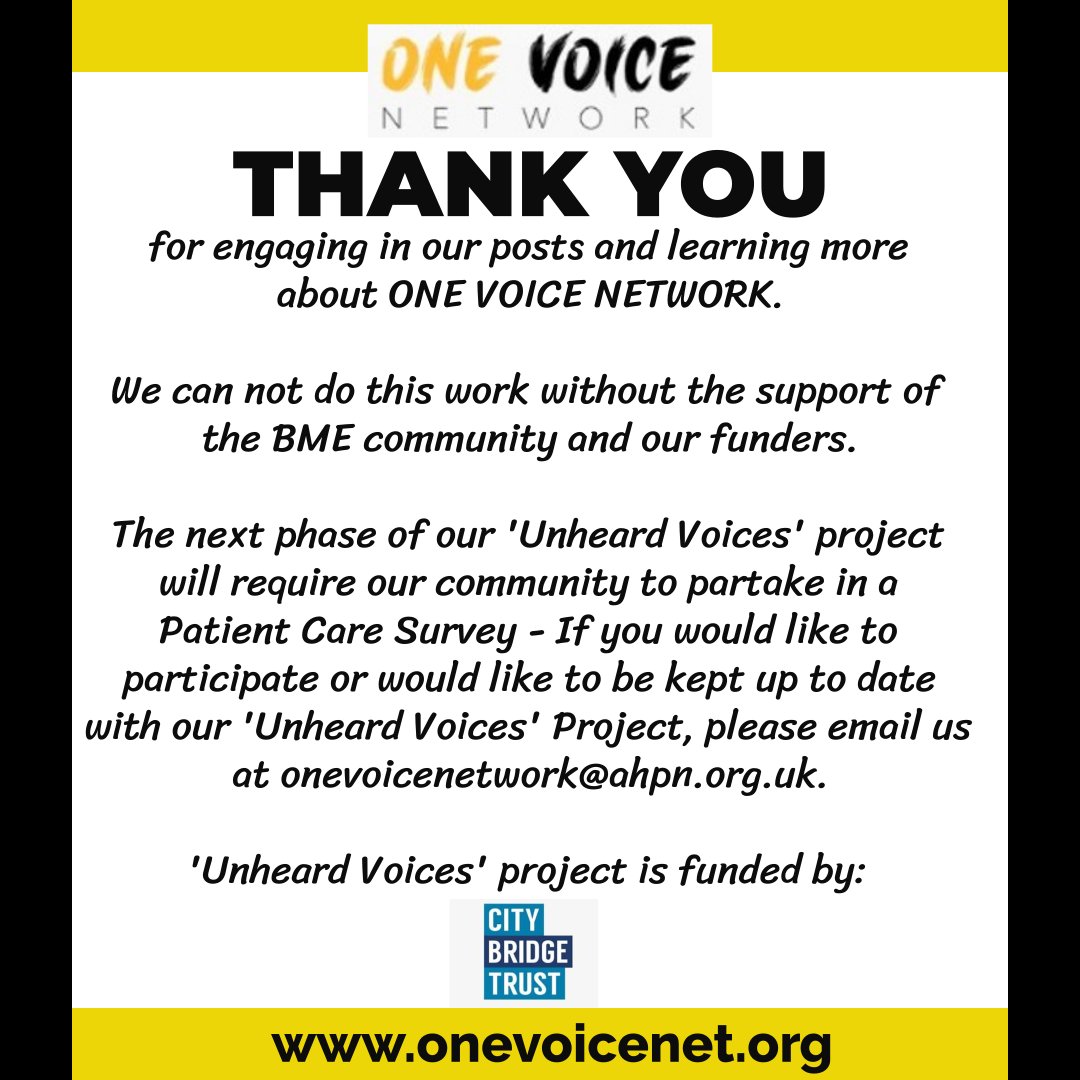 RareRevolutionM's tweet photo. #bmecommunity, #bmepatientcare, #citybridgetrust, #unheardvoices #TakeoverTuesday @OneVoiceNetwor2 https://t.co/0eUAOvCR6p