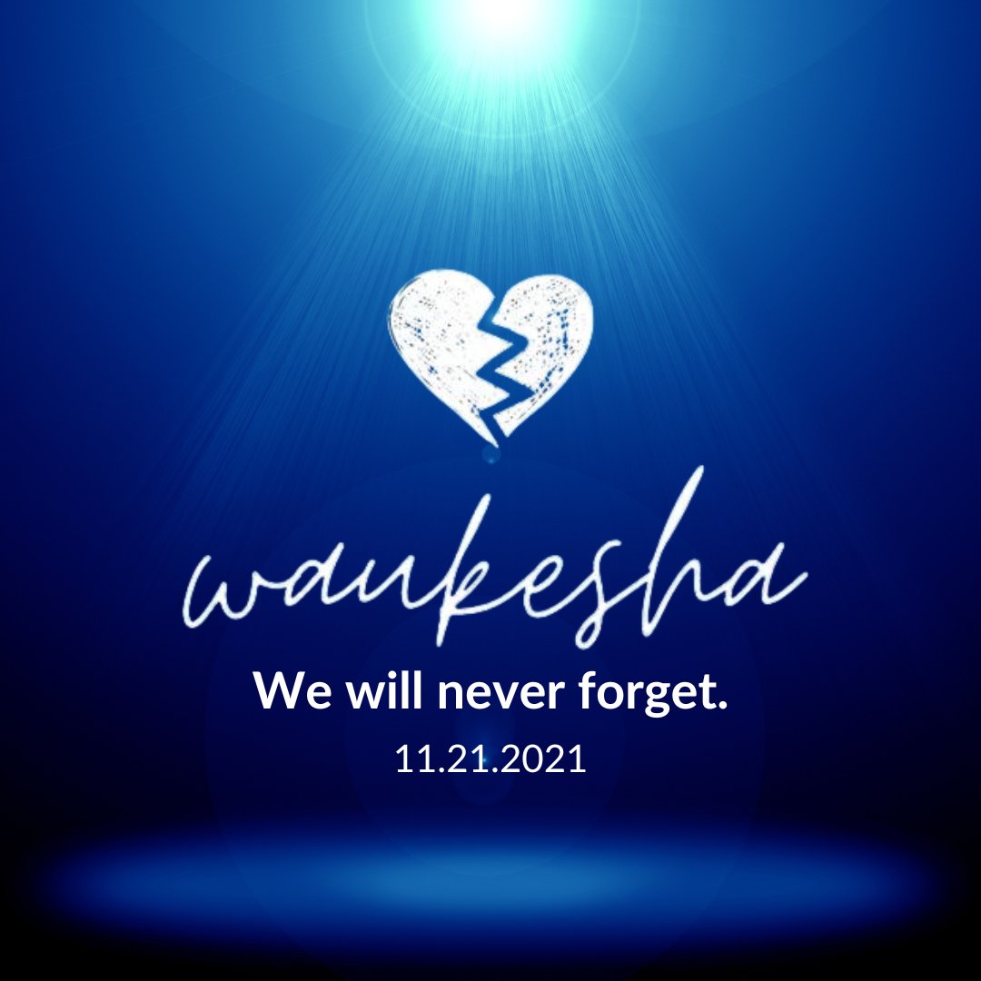 2 years ago, our Waukesha community faced fear, heartbreak and loss that will never be forgotten. Yet, our community has come together to support one another as we continue to navigate the healing journey. We are Waukesha Strong. 💙 #Waukesha #WaukeshaStrong