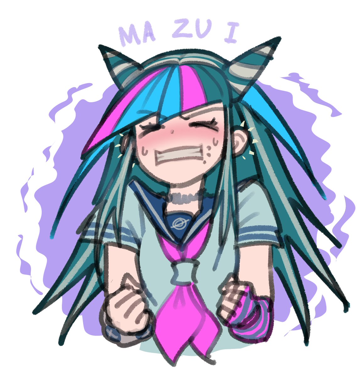 澪田唯吹 「」|マロニスト=C103(日)西す17bのイラスト