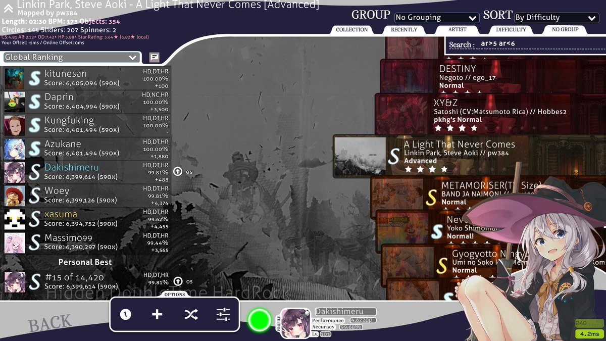 Dakishimeru0's tweet photo. SS choke so many times...might come back later
I guess that's what happens when you don't play more😅 https://t.co/PpJgMUni2d