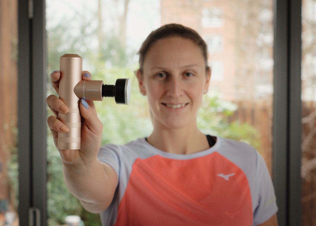 AthleticsWeekly's tweet photo. We’ve partnered up with @homedicsuk to give away five Myti Massage Guns worth £99.99 each!

For a chance to win, all you have to do is:

✅ Like and share the post
✅ Follow @homedicsuk 
✅ Follow @AthleticsWeekly 

Competition closes on 25/11 – good luck! https://t.co/hyABohn0w4