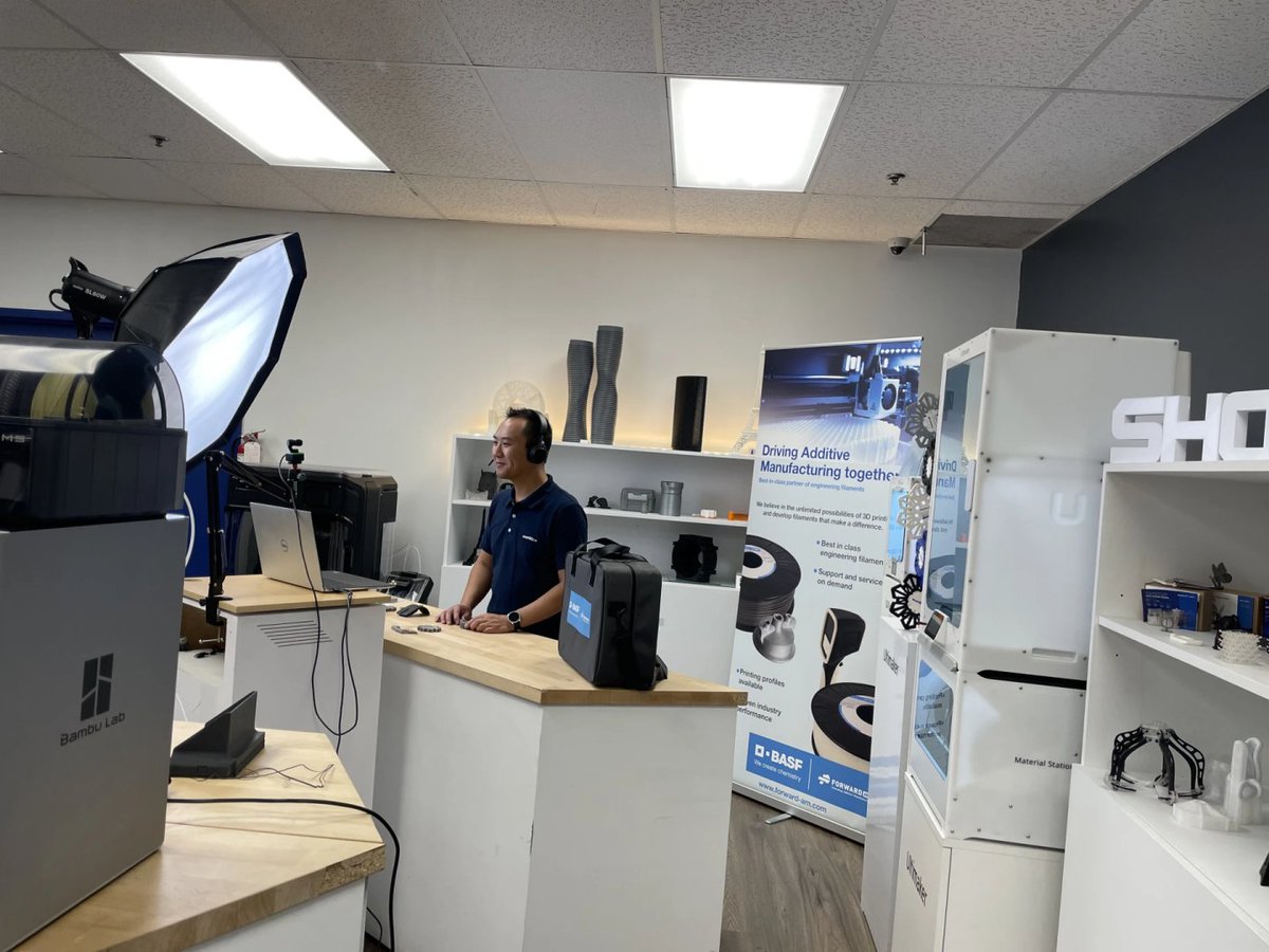 Peek behind the scenes with Ken and Emma from BASF. Learn FFF 3D printer secrets on Nov 30th. Dive into advanced materials, and explore Ultrafuse filament. Register for exclusive discounts and a glimpse into Metal 3D Printing!

shop3d.ca/pages/unlockin…