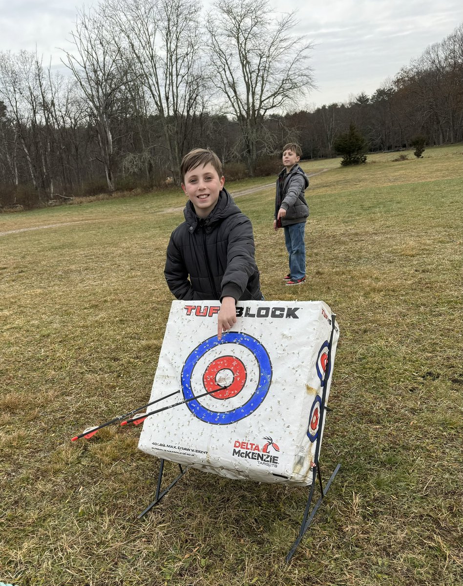MrsBruno35's tweet photo. @OSchool4 Archery and some sharp shooting! https://t.co/MPX7vkAOtI
