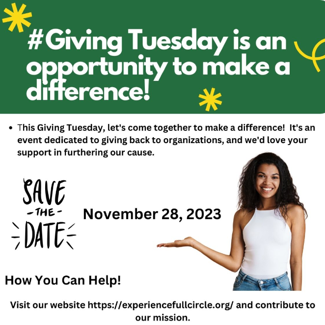 tryfullcircle's tweet photo. #GivingTuesday is your day!
To make a statement—and a difference.

Donate to advance FullCircle's digital platform.

Your tax-deductible donation will bring the connection of Africans and the Diaspora closer to reality. Click here to donate: https://t.co/kjoW2yZd88 https://t.co/0HWkvAOya7