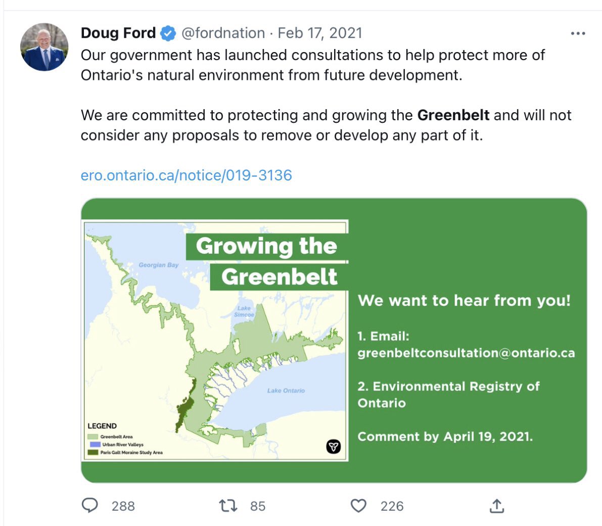 jl_bryant58654's tweet photo. @FrameToFrameBJ @Gasp4Change @GreenbeltAllies #MasterOfNothing
#DougFraud 
#DougFordIsCorrupt
#DougFordMustResign 
#NATUREequalsLIFE https://t.co/WSQgvYuozj