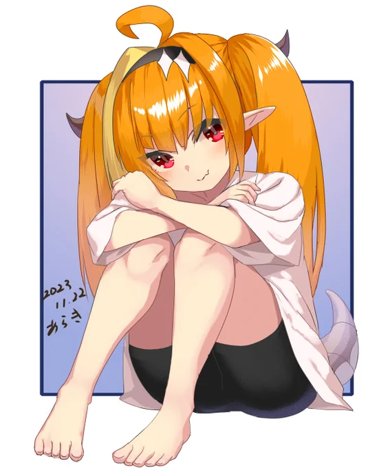≡≡≡c⌒っ・ω・)っツインテロリ会長 #みかじ絵 