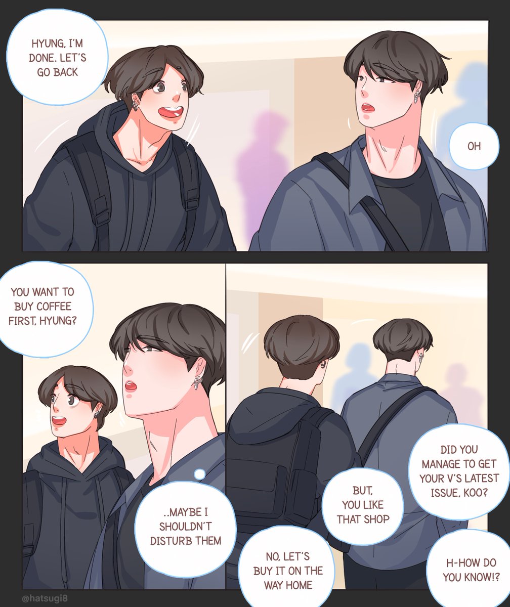 Hatsugi8's tweet photo. [BFS au - 71] (2/2) #btsfanart #namjin #taekook #yoonminseok #btsau https://t.co/UWHvZDVKBM