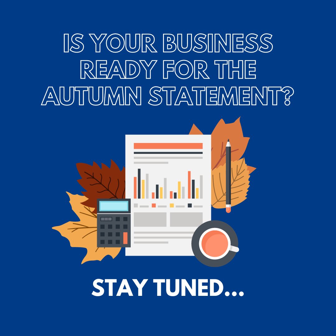 thompson_wright's tweet photo. Is your business prepared for the Autumn Statement on Wednesday 22 November?

Stay tuned for our latest updates on the day and learn how it will affect you and your business.

#AutumnStatement #Economy #UKBusiness https://t.co/vVWXKyk1ed